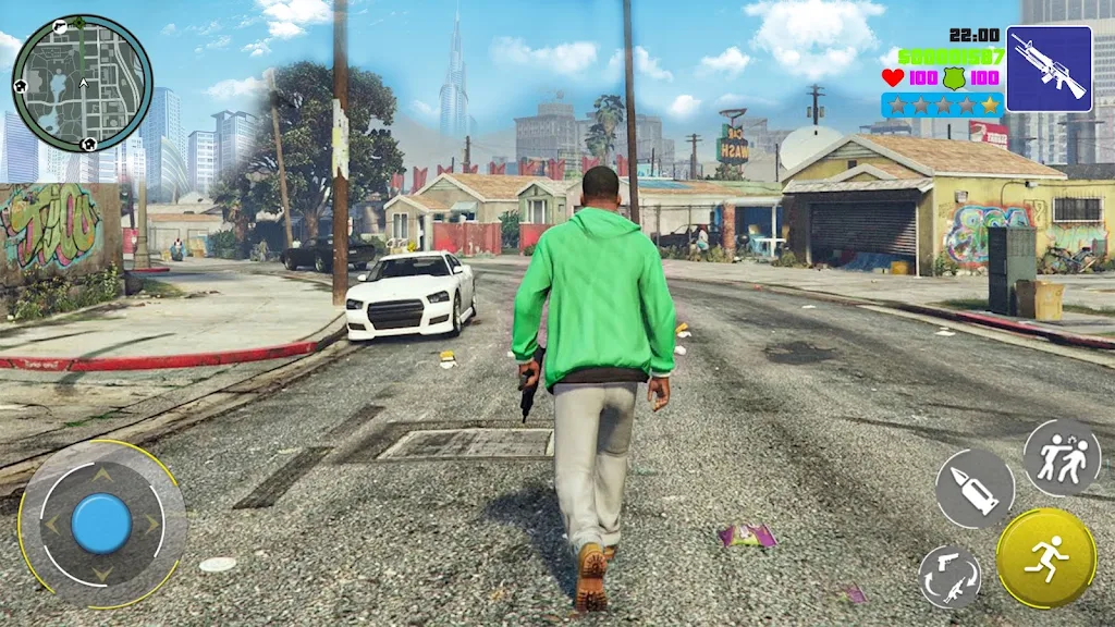 Grand Gangster: Rope hero City Screenshot3
