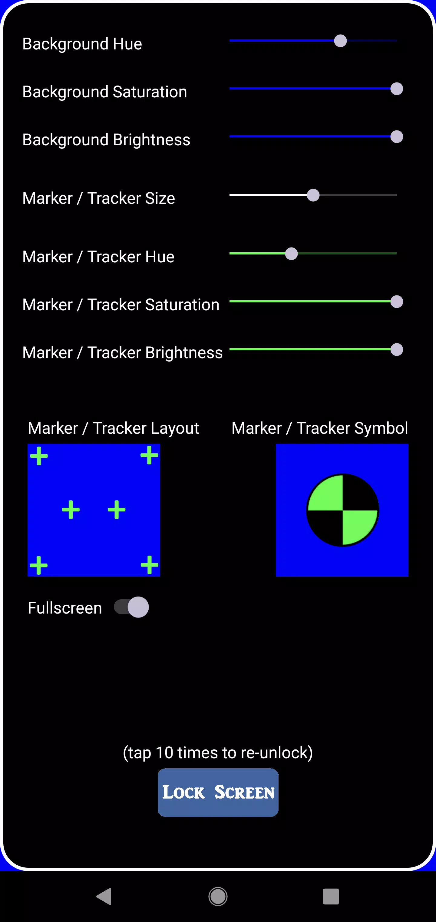 Green Screen TrackMark Screenshot2