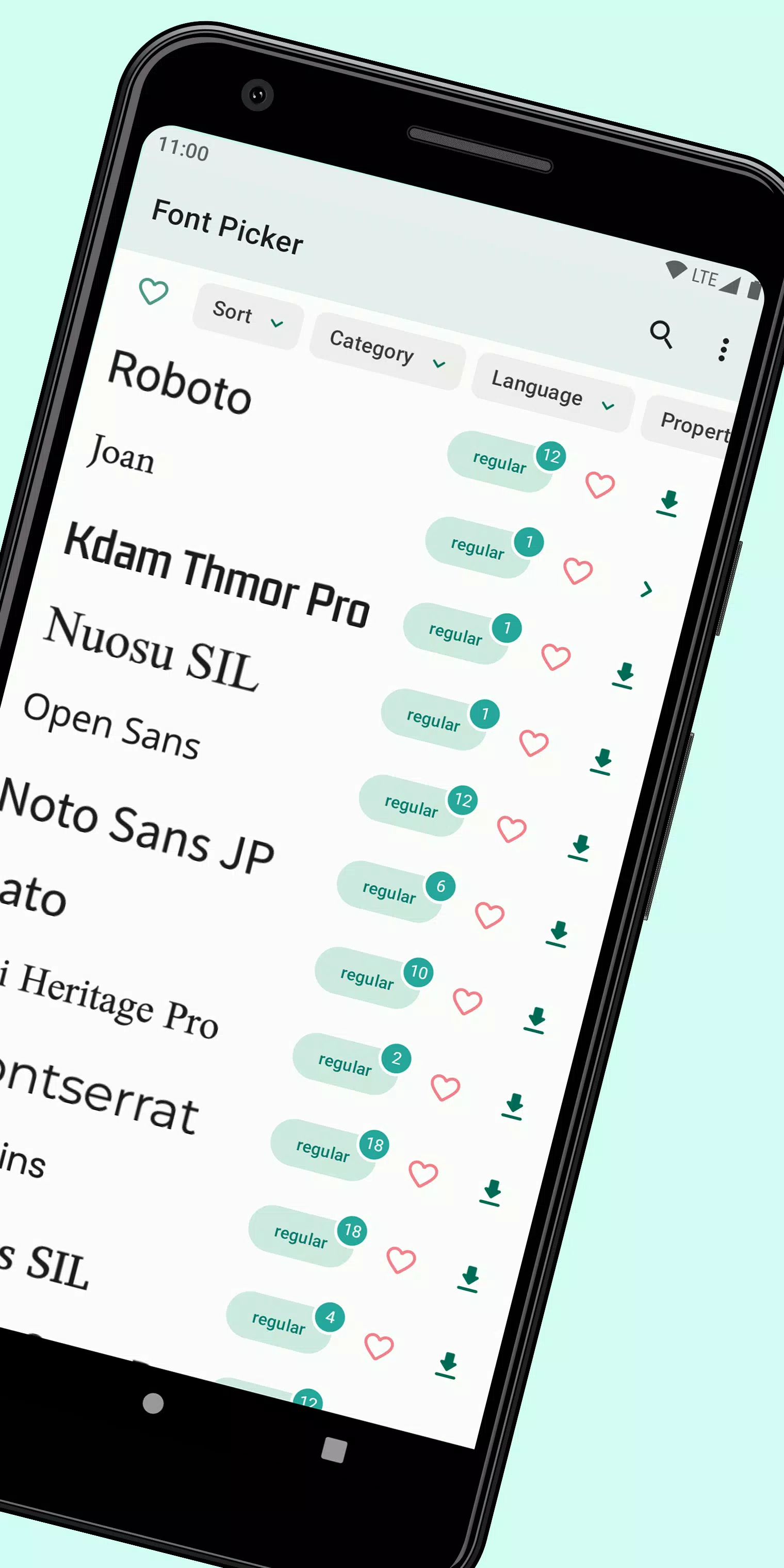 Font Picker Screenshot2