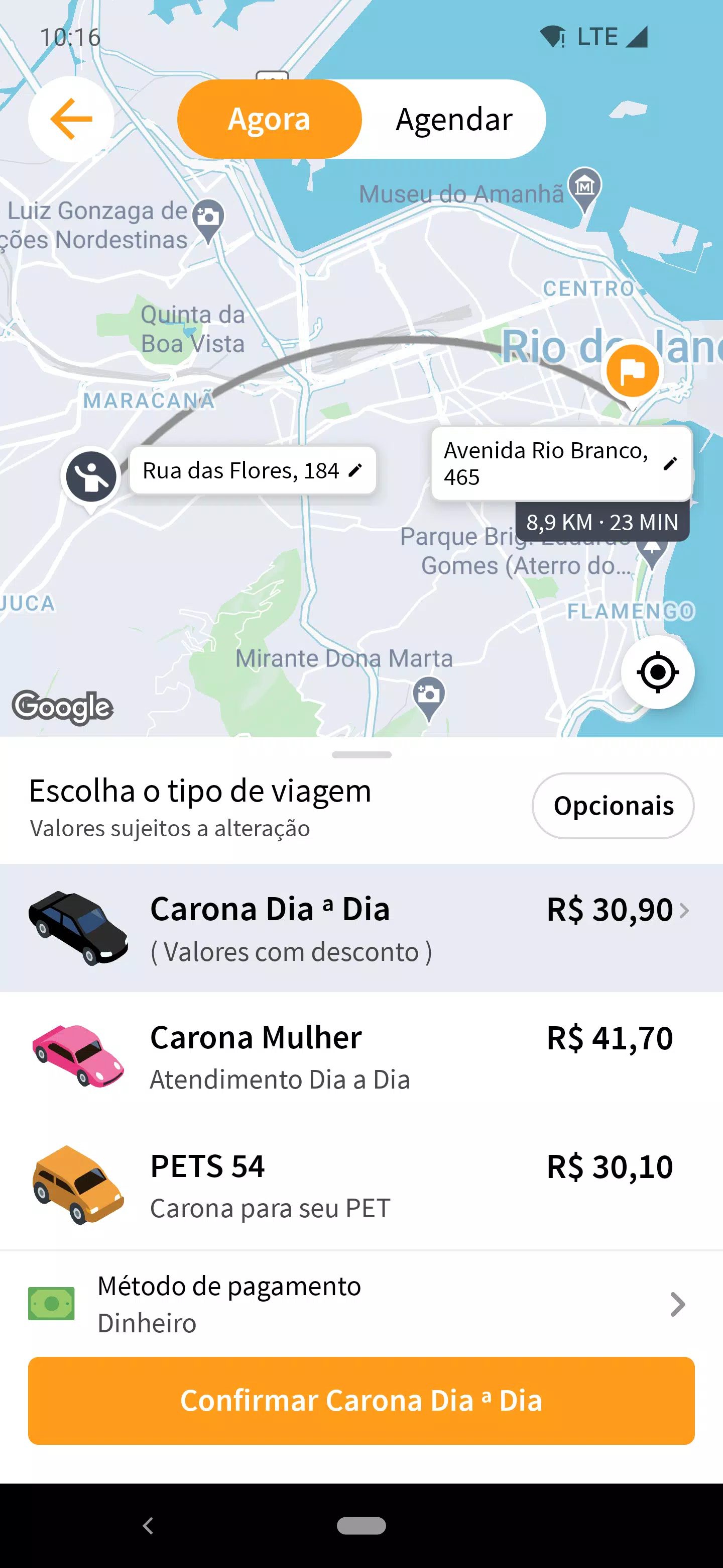Carona 54 - Passageiro Screenshot3