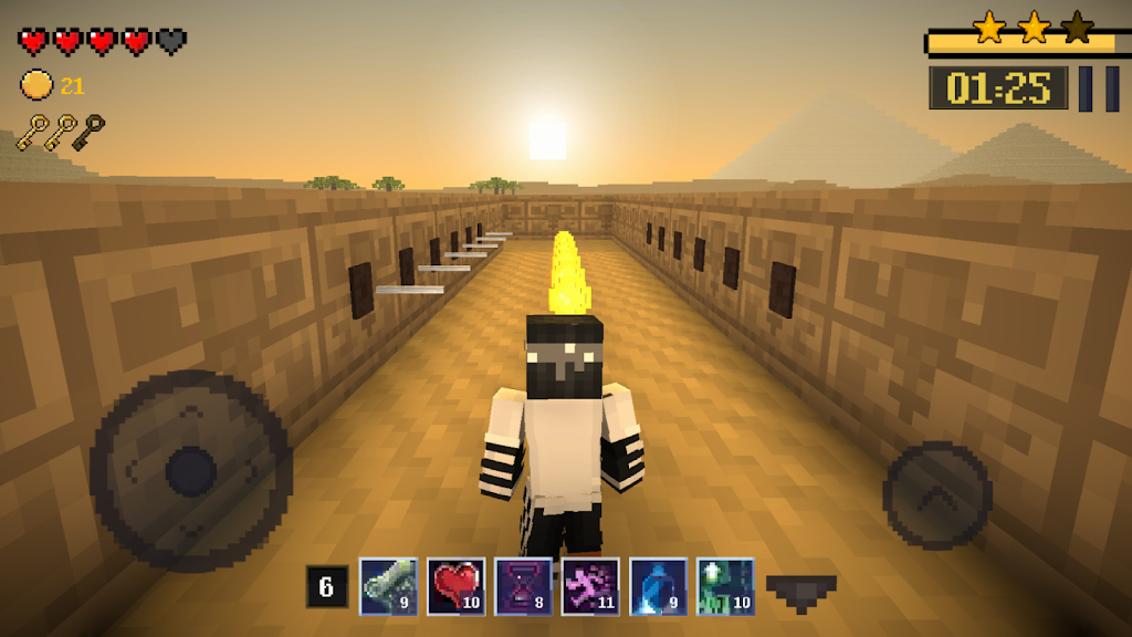 Pixel Maze 3D - Labyrinth Game Screenshot3