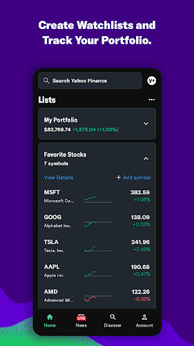 Yahoo Finance Screenshot4