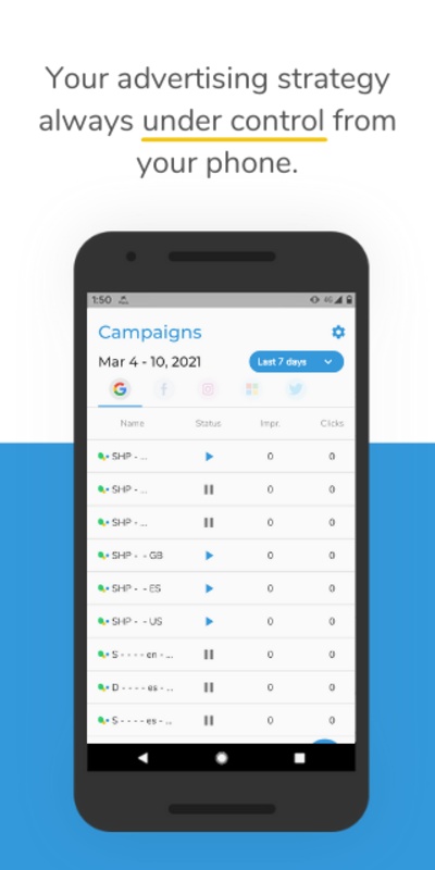 Clever Ads Manager Screenshot1