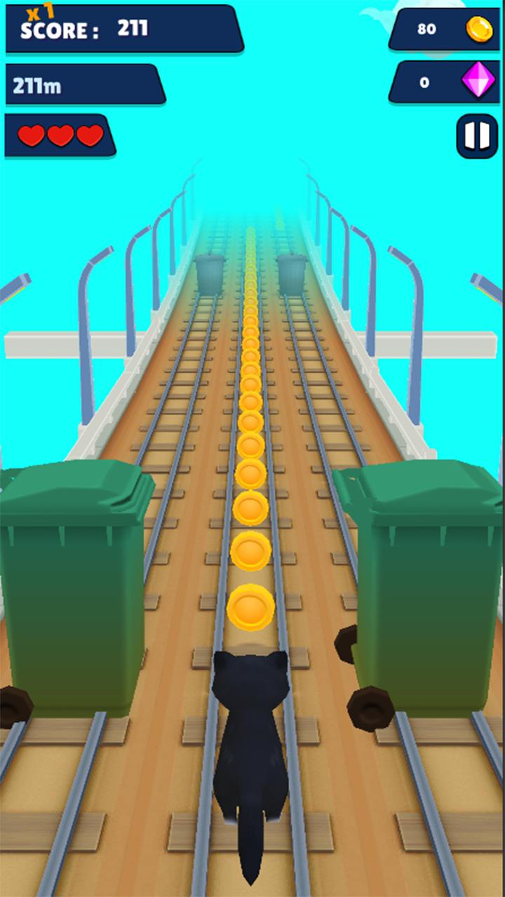 Cat Run 3D Screenshot1