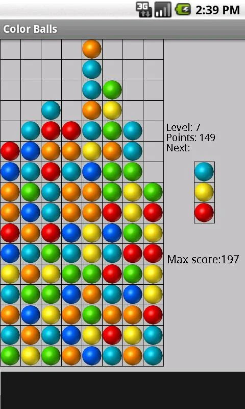 Color Balls Screenshot1