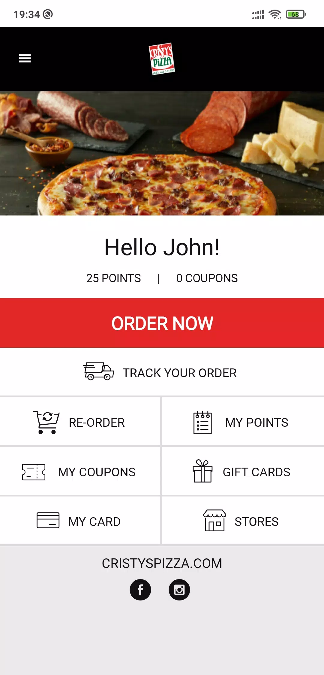 Cristy's Pizza Screenshot1