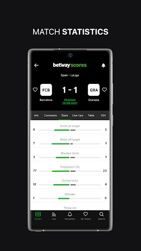 Betway Scores Screenshot4