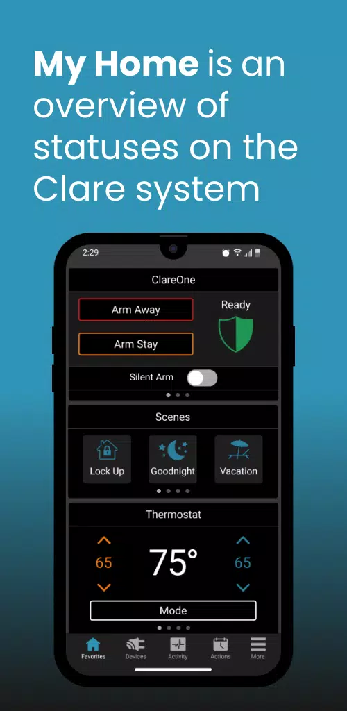 ClareHome Screenshot1