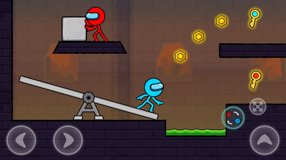Red and Blue Stick: Animation Screenshot2