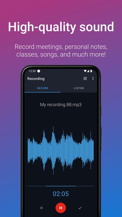 Easy Voice Recorder Screenshot2