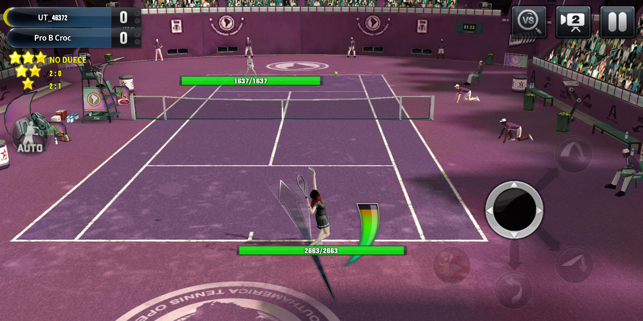 Ultimate Tennis: 3D online spo Screenshot5