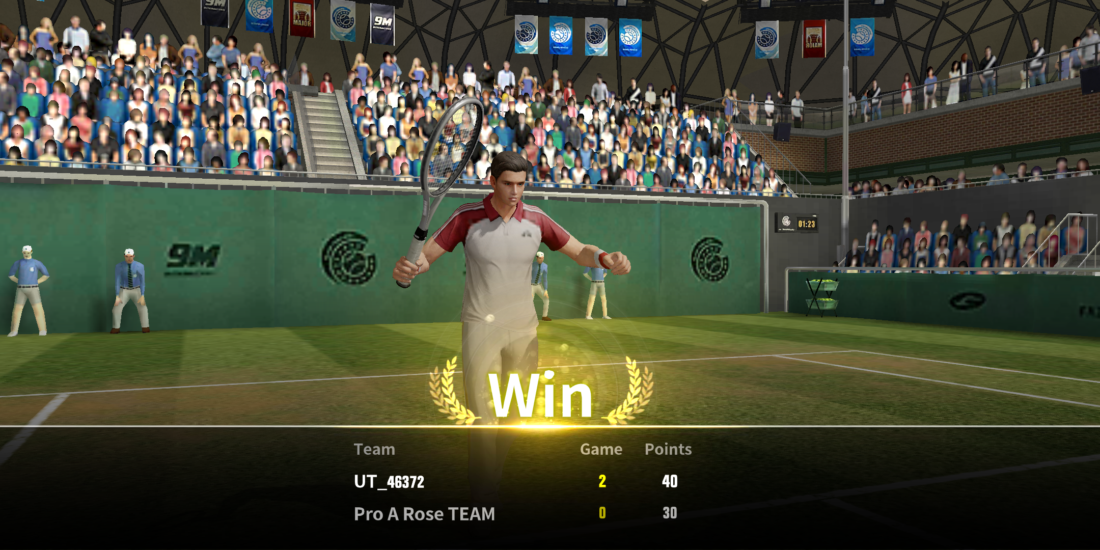 Ultimate Tennis: 3D online spo Screenshot8