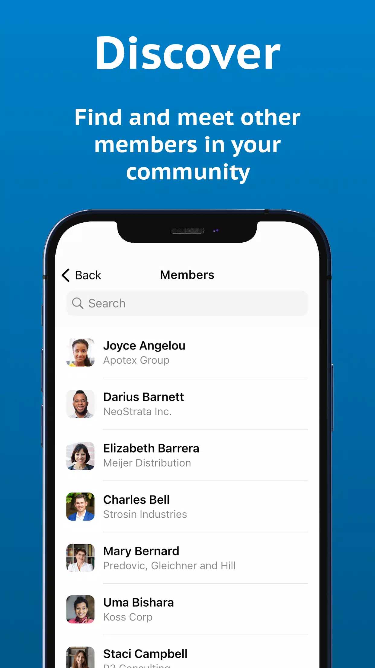 MC Member App Screenshot1