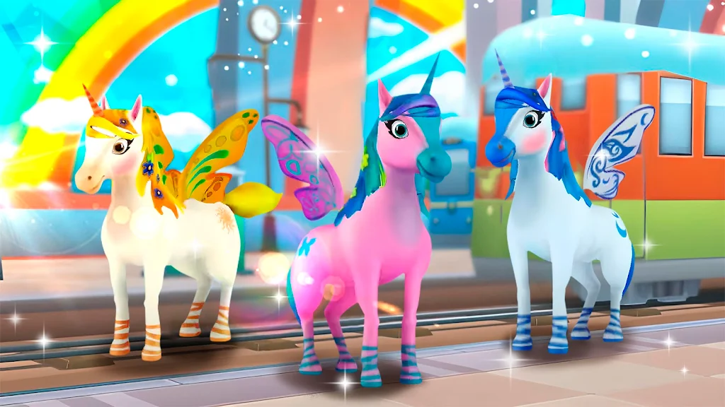Unicorn Run: Horse Dash Games Screenshot2