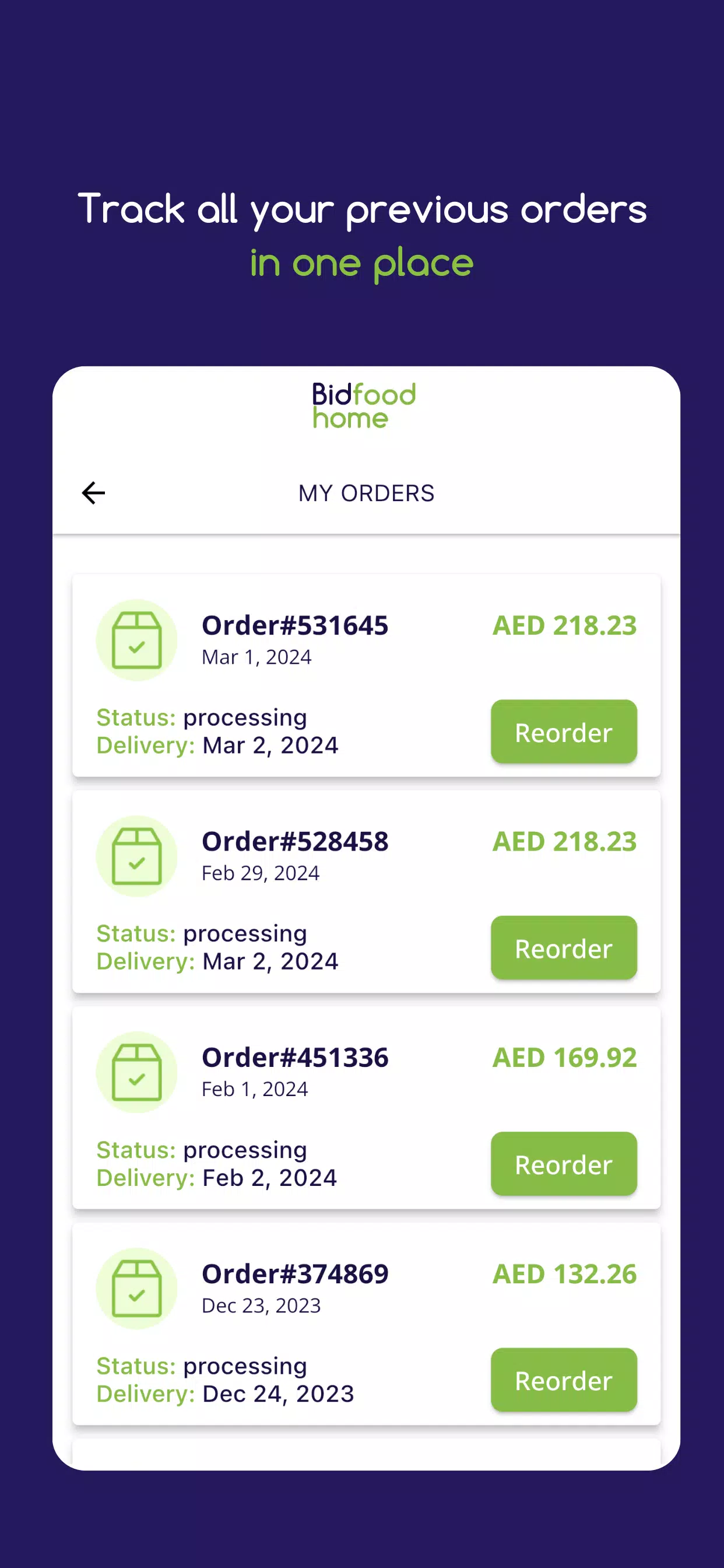 Bidfood Home UAE Screenshot3