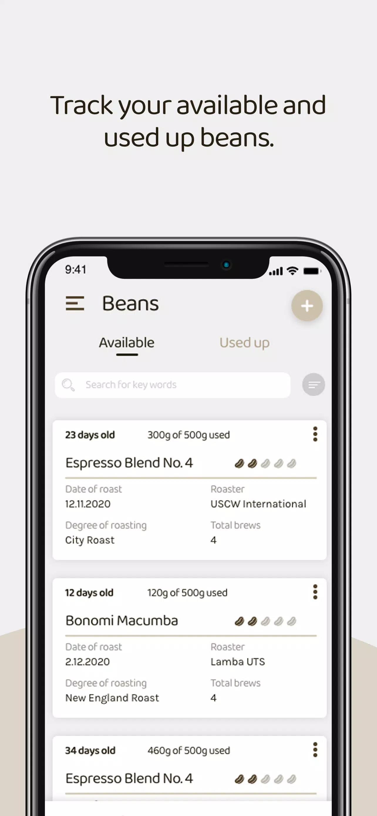 Beanconqueror Screenshot3