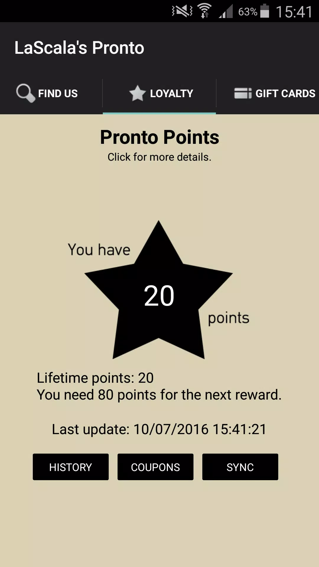 LaScala's Pronto Screenshot5