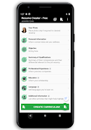 Resume Creator - Professional Screenshot3