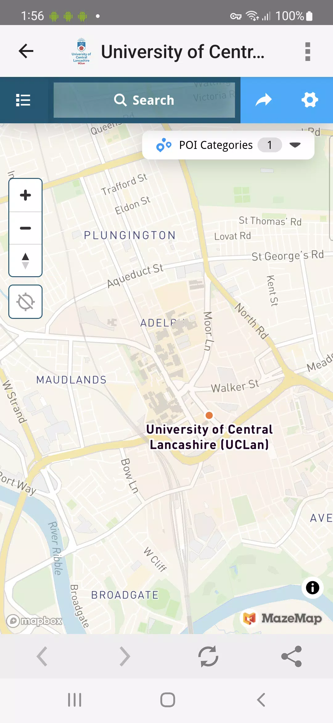 UCLan Mobile App Screenshot2