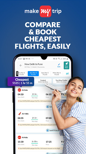 MakeMyTrip Hotels, Flight, Bus Screenshot4