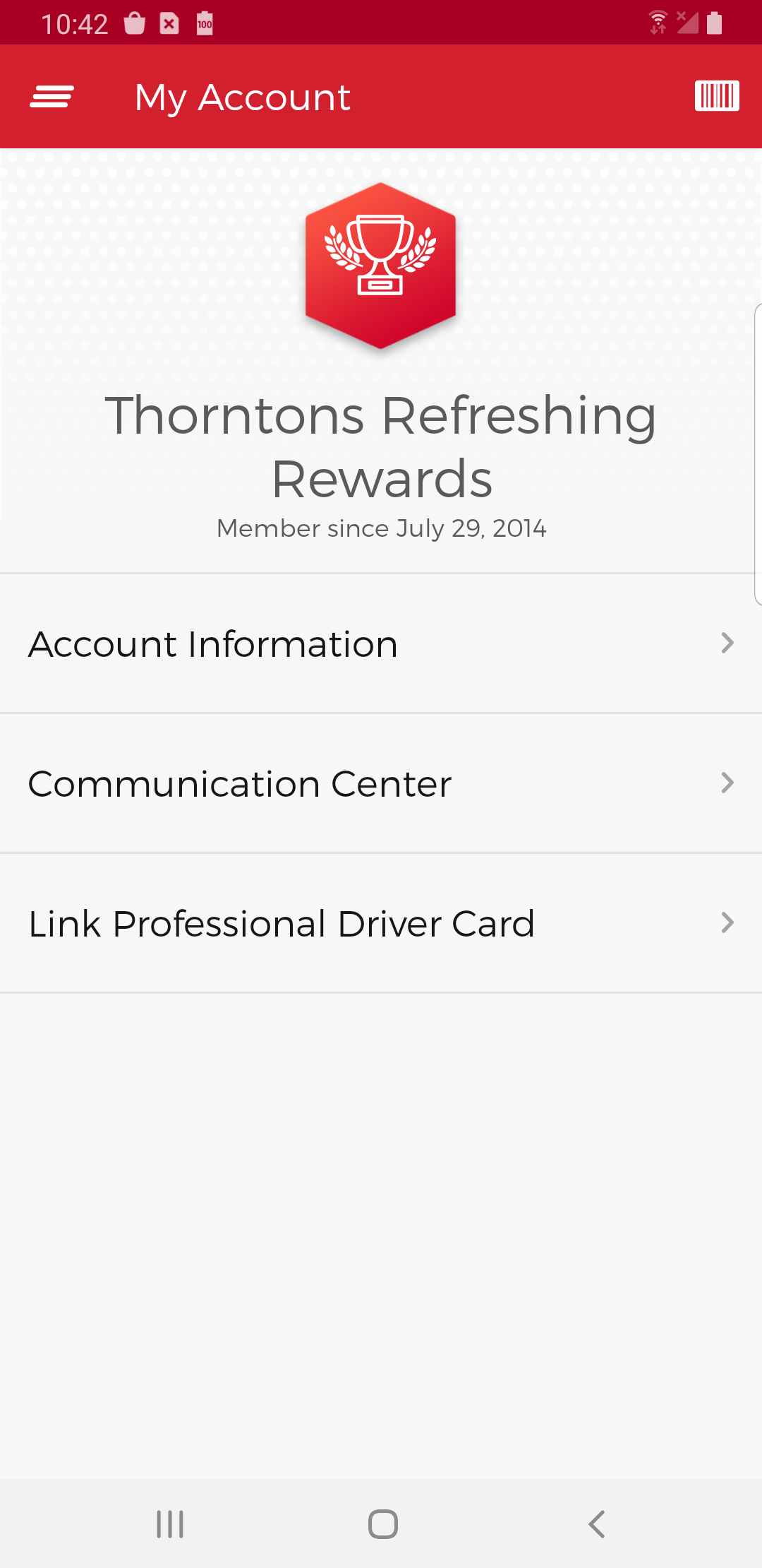 Thorntons Refreshing Rewards Screenshot6