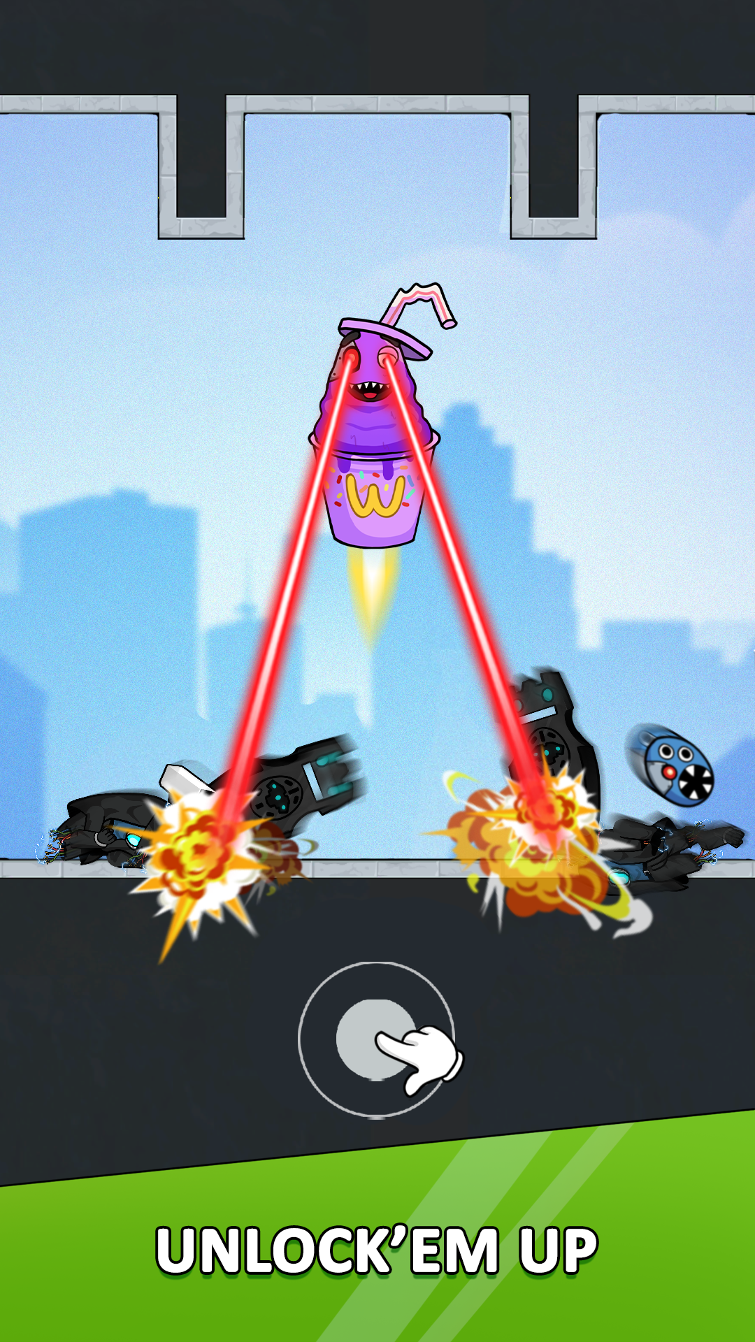 Head Monster: Move Survival Screenshot6