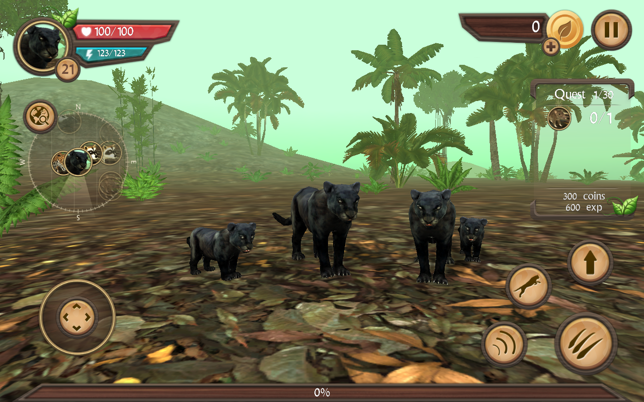 Wild Panther Sim 3D Screenshot4