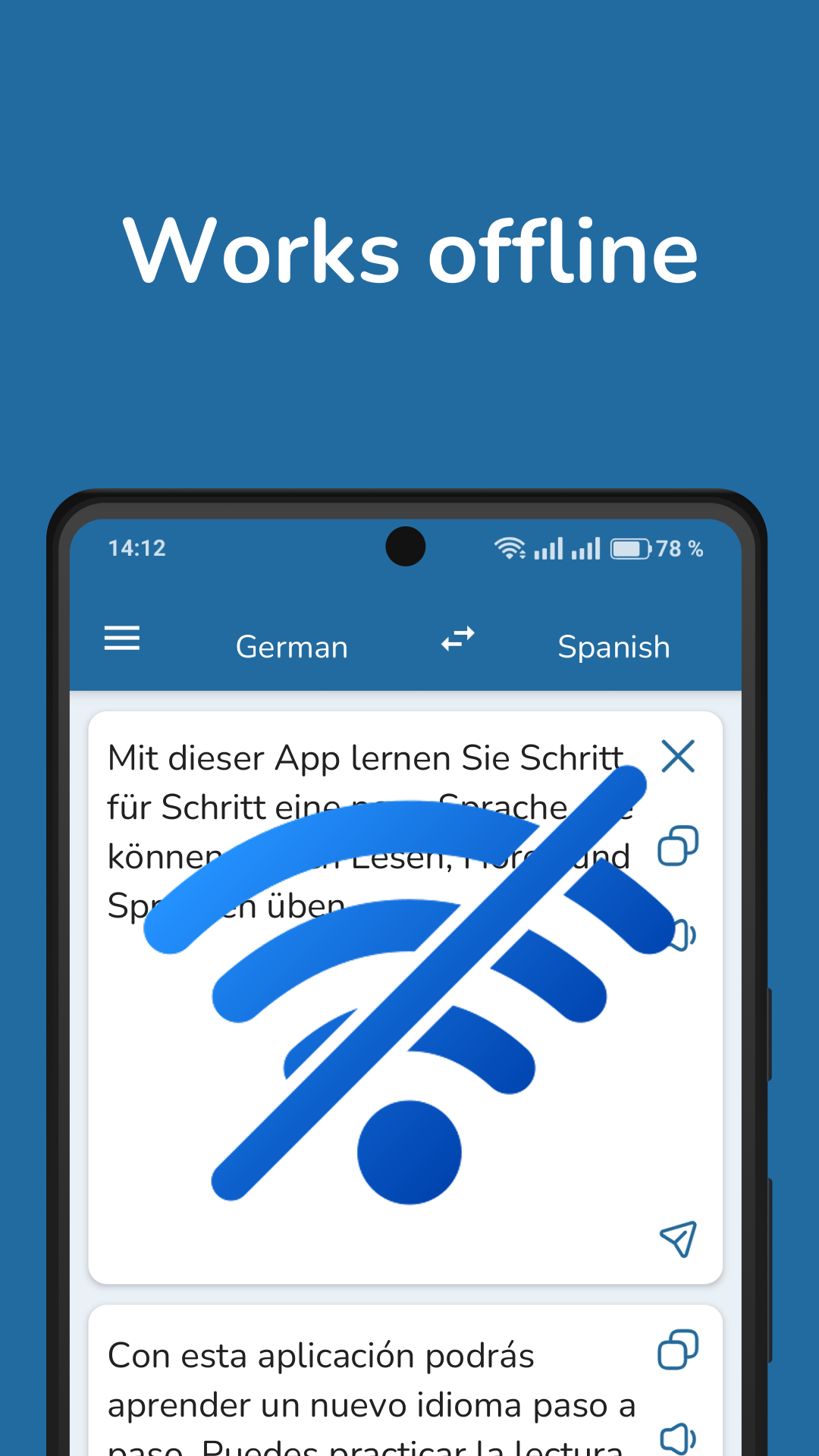 German Spanish Translator Screenshot3