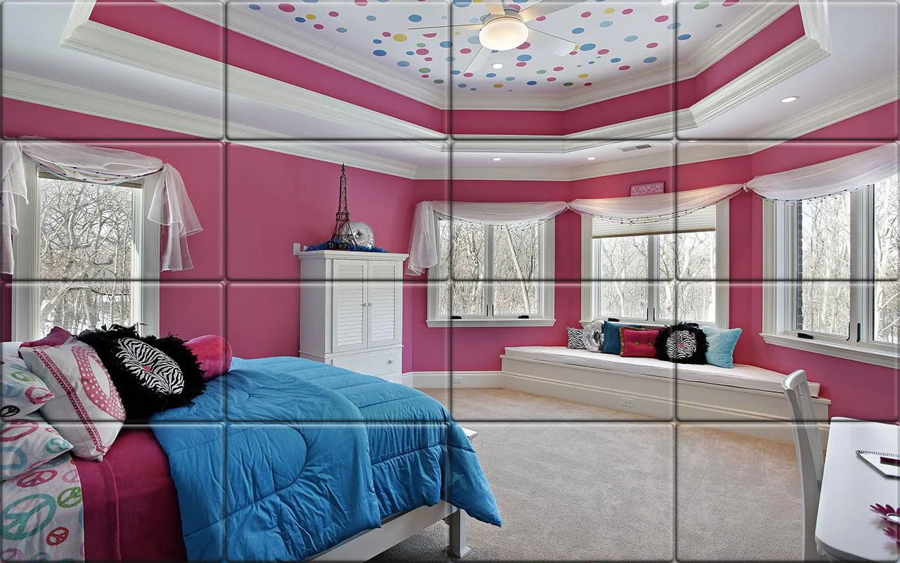 Tile Puzzle Girls Bedrooms Screenshot8