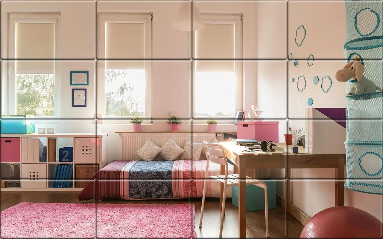 Tile Puzzle Girls Bedrooms Screenshot3