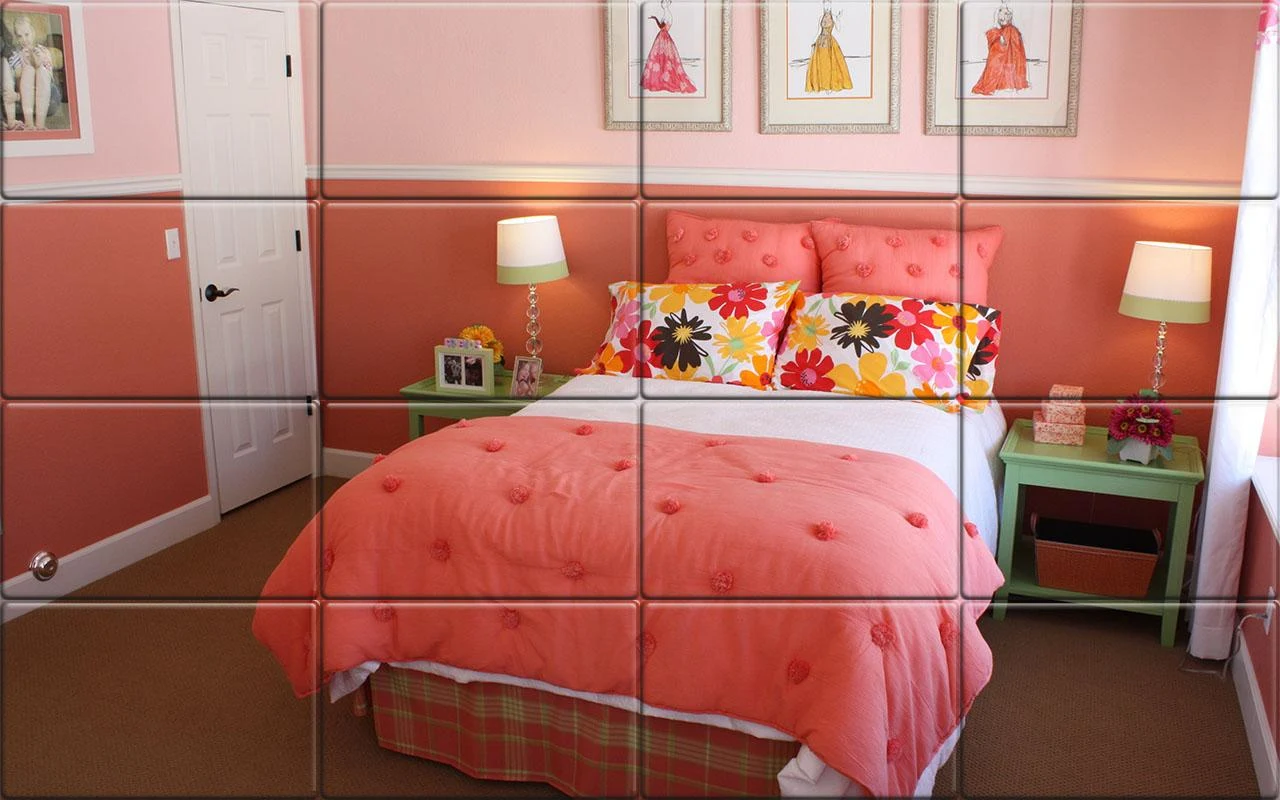 Tile Puzzle Girls Bedrooms Screenshot7