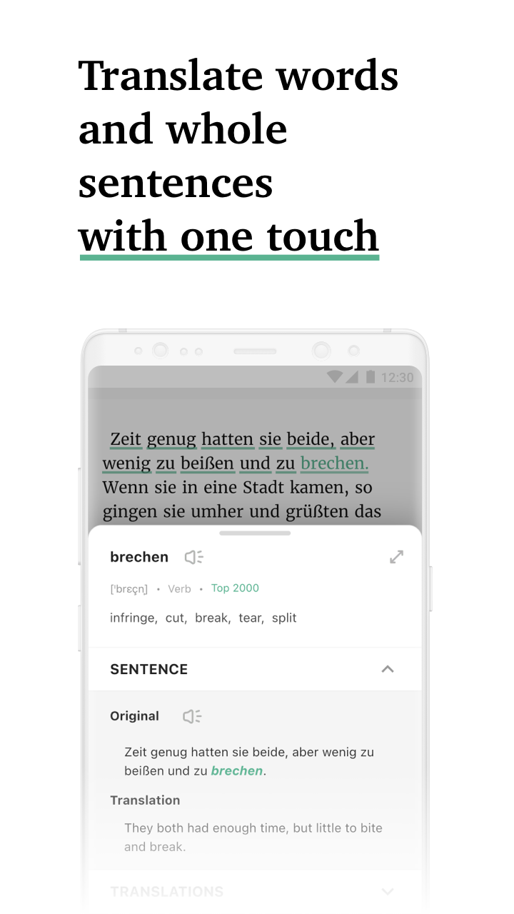 Live Transcribe & Notification Screenshot2