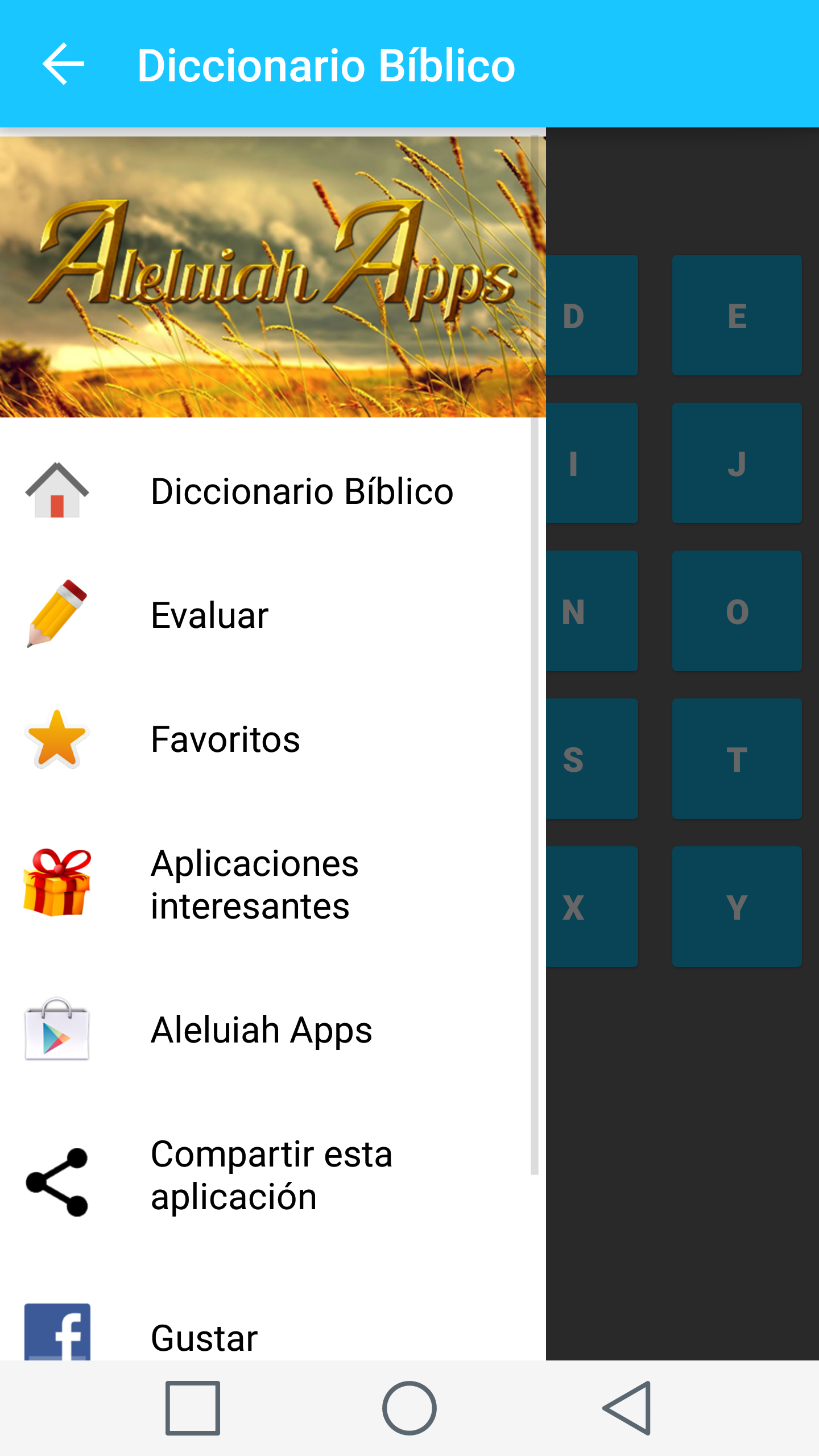 Spanish Bible Dictionary Screenshot2