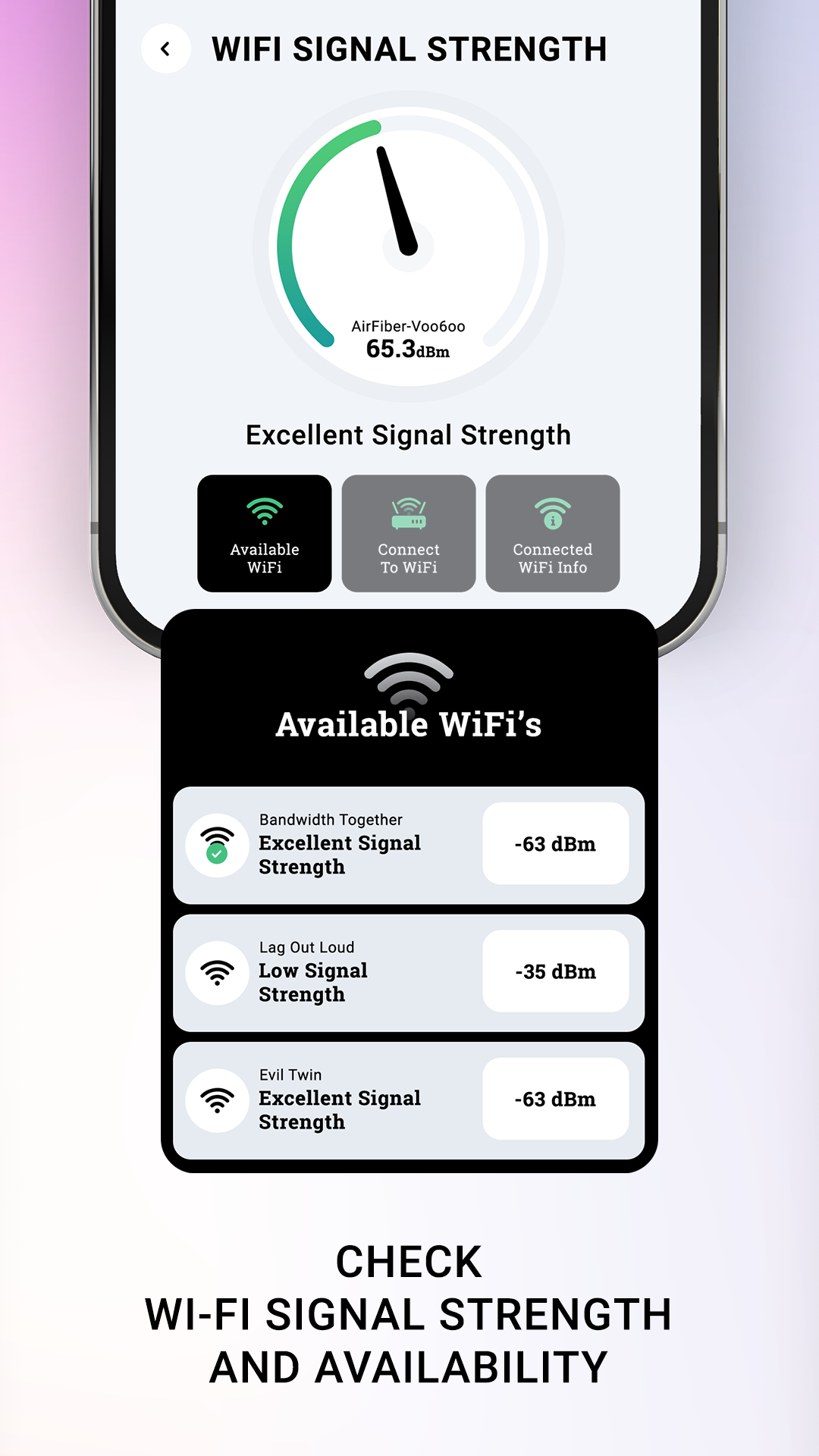 Network Signal Refresh & Test Screenshot5