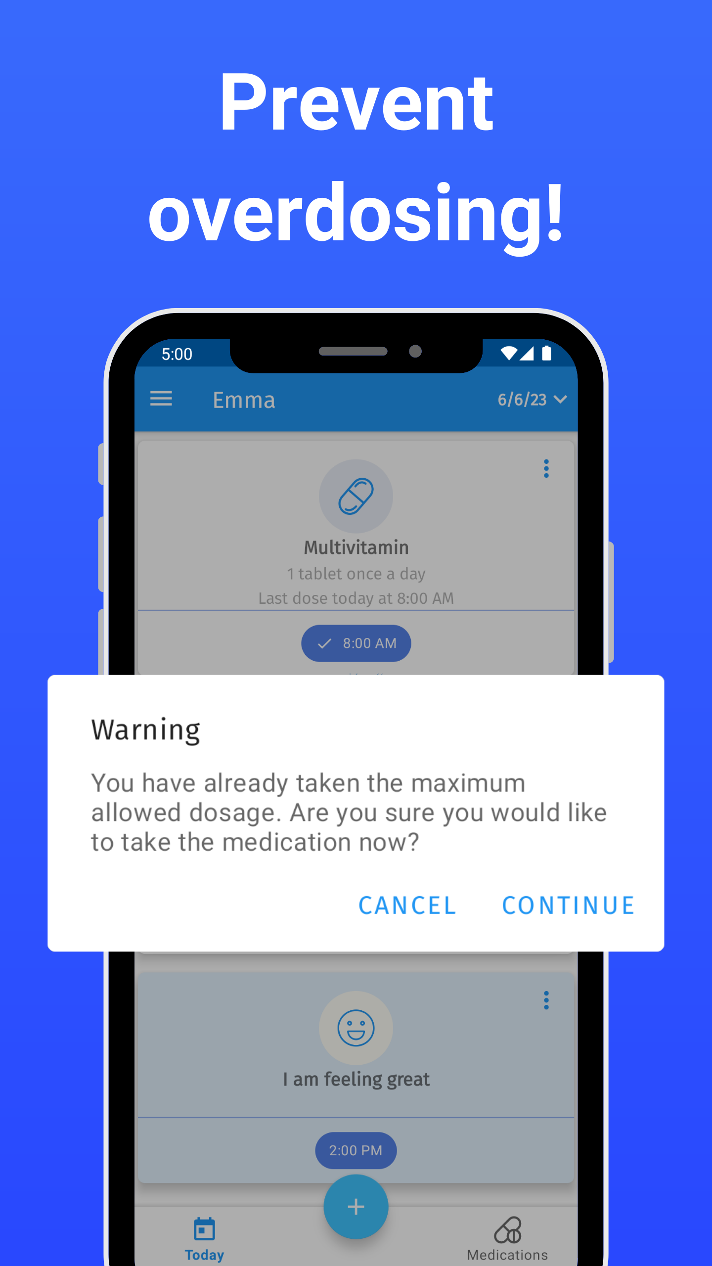 TakeYourPills Pill Reminder Screenshot5