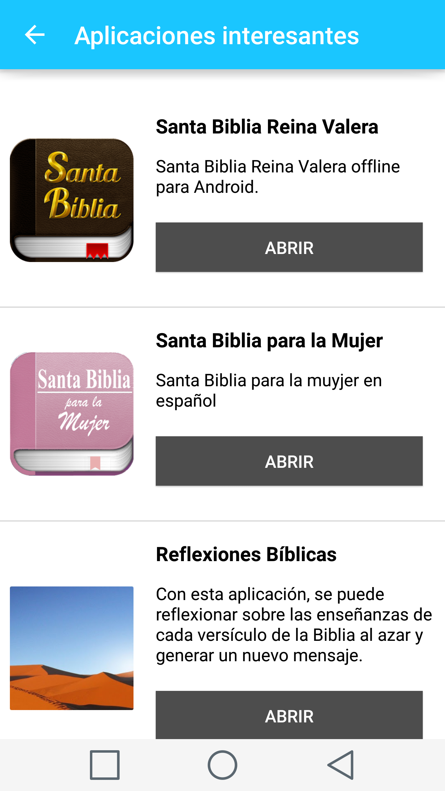 Spanish Bible Dictionary Screenshot8