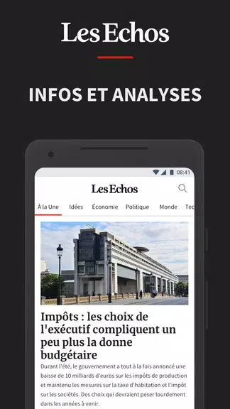 Les Echos Screenshot1