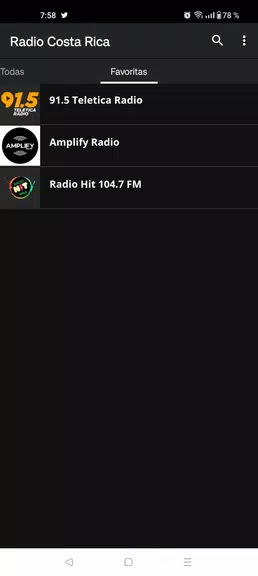 Radio Costa Rica Screenshot3