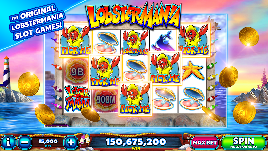 Lobstermania Slots Screenshot1