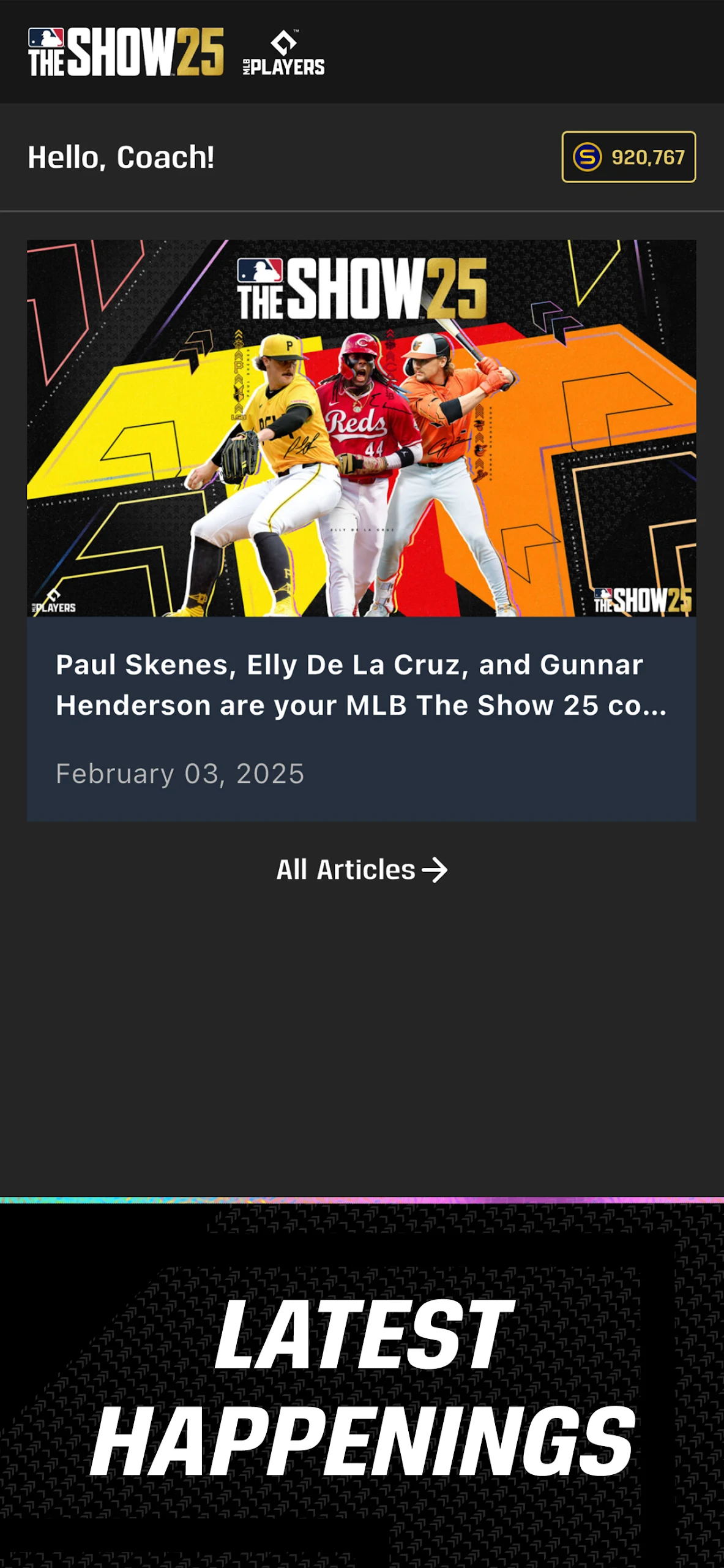 MLB The Show Companion App Screenshot1