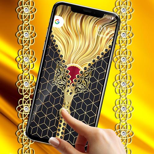 Gold lock screen Screenshot8
