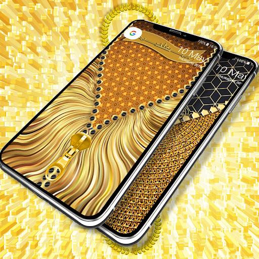 Gold lock screen Screenshot7