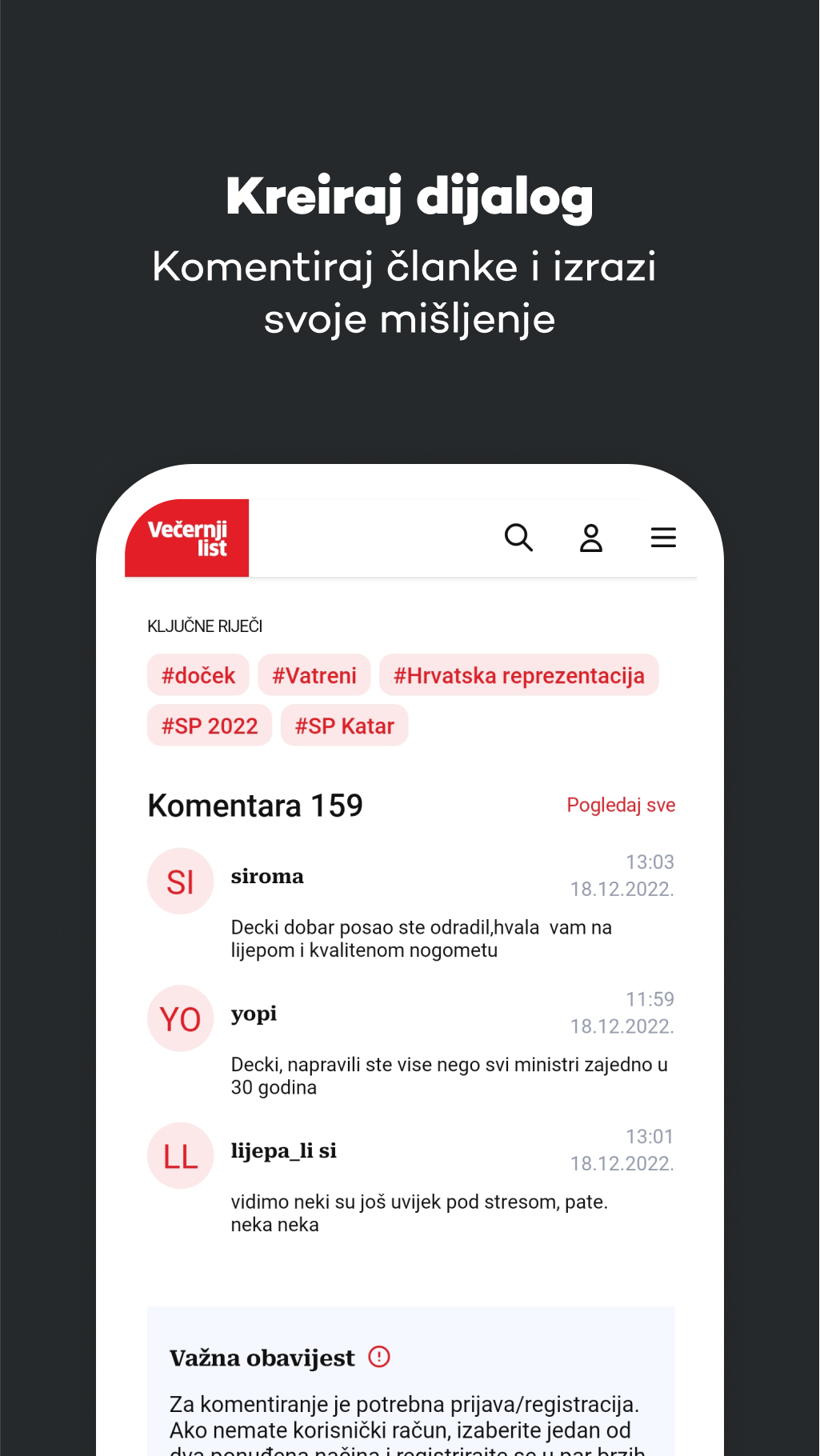 Večernji list Screenshot5