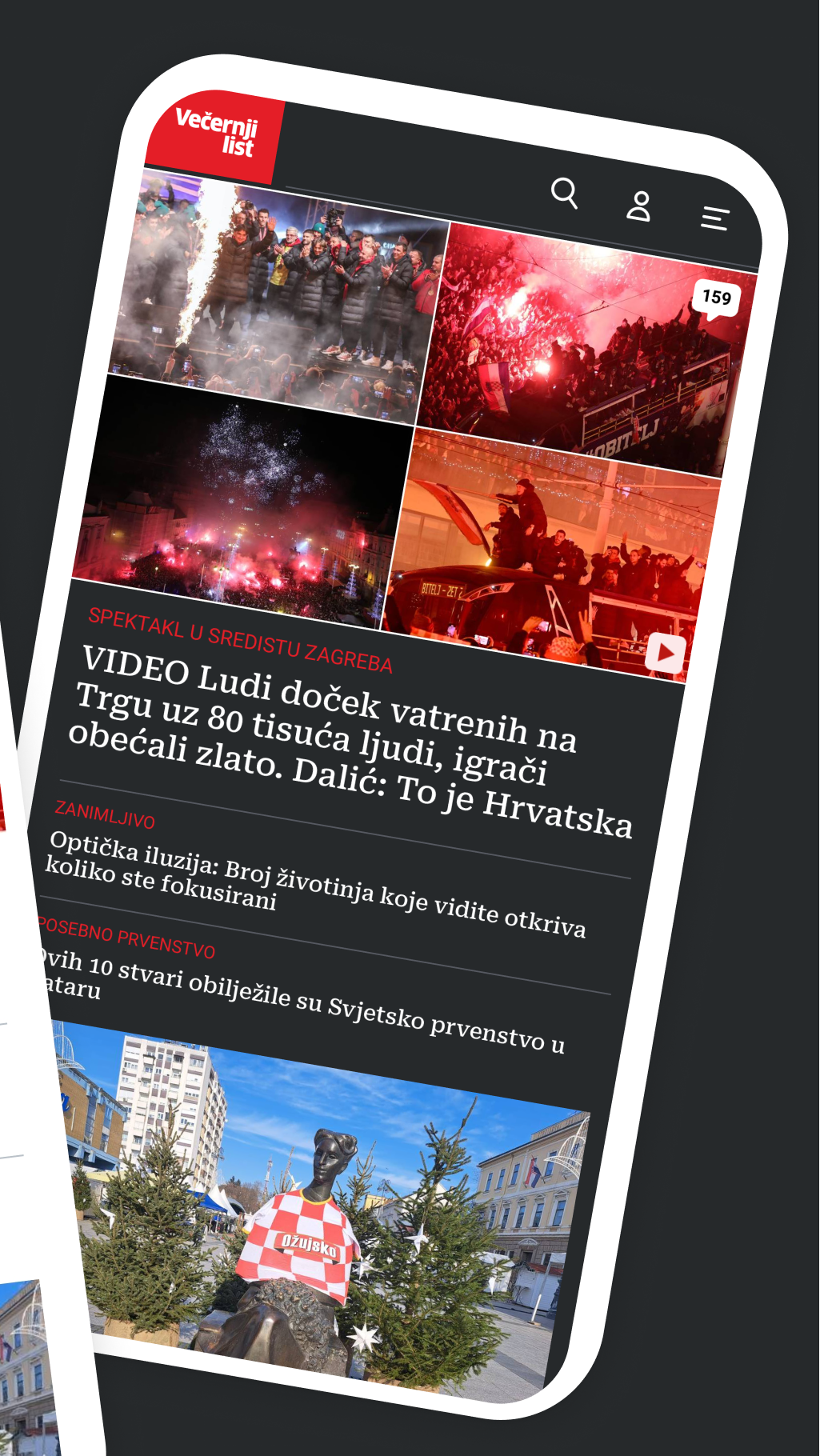 Večernji list Screenshot2