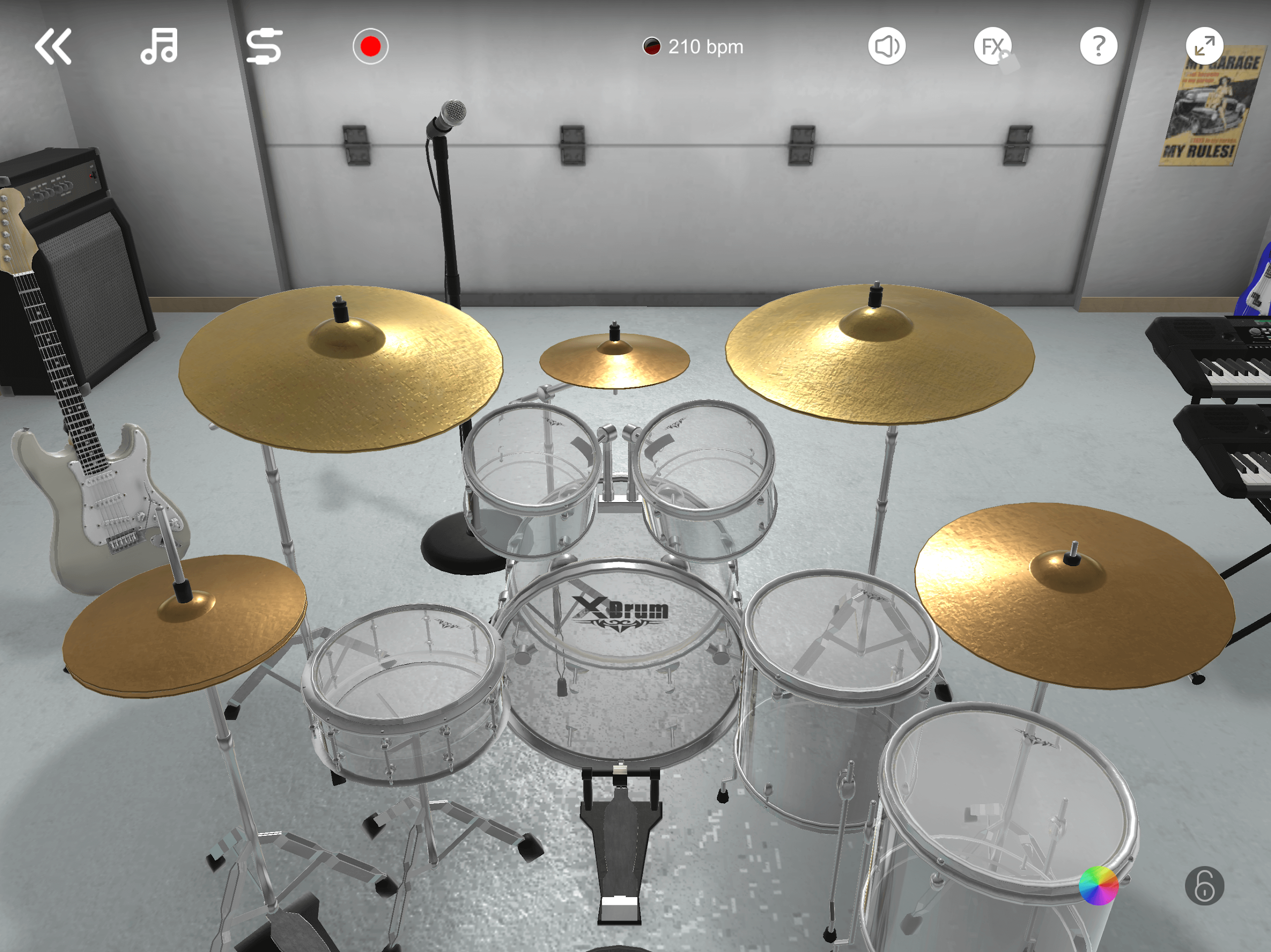 X Drum - 3D & AR Screenshot11