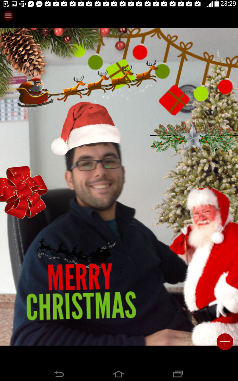 Merry Christmas Photo Stickers Screenshot8