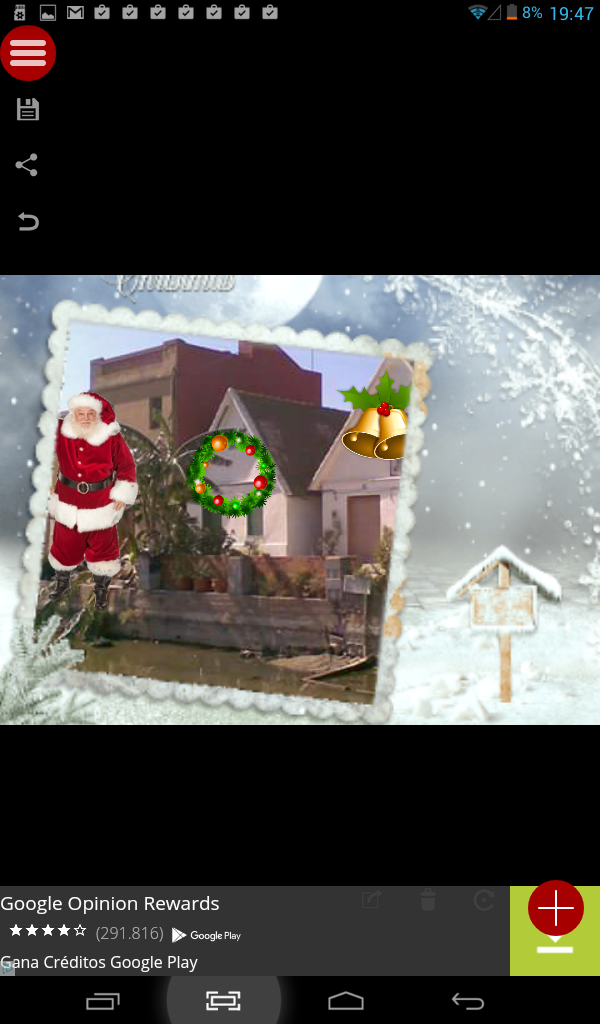 Merry Christmas Photo Stickers Screenshot12