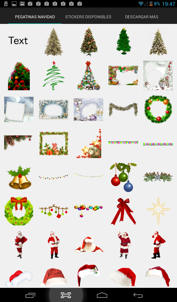 Merry Christmas Photo Stickers Screenshot9