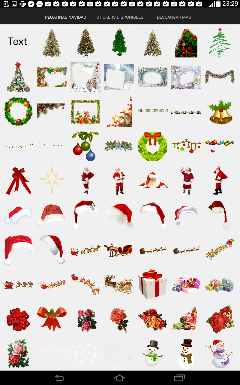 Merry Christmas Photo Stickers Screenshot13