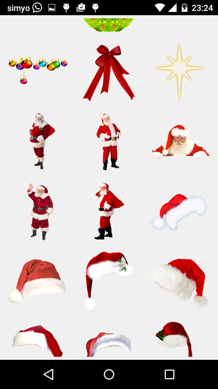 Merry Christmas Photo Stickers Screenshot6